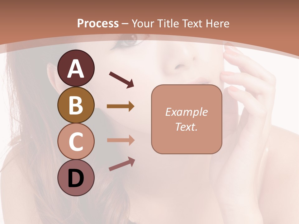 Skincare Happy Hair PowerPoint Template