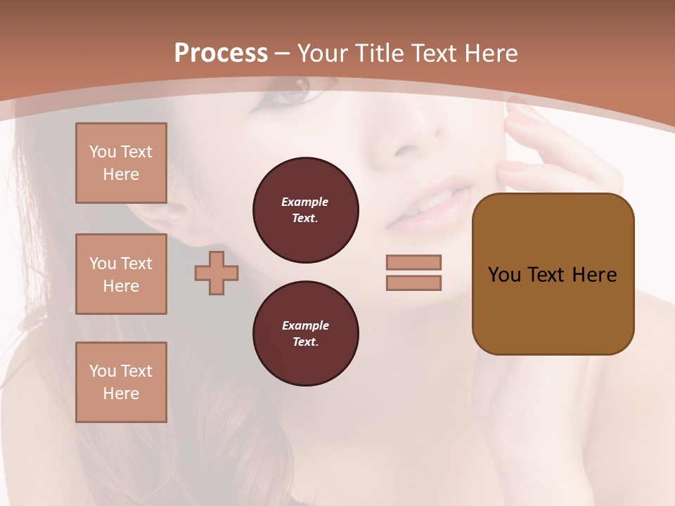 Skincare Happy Hair PowerPoint Template