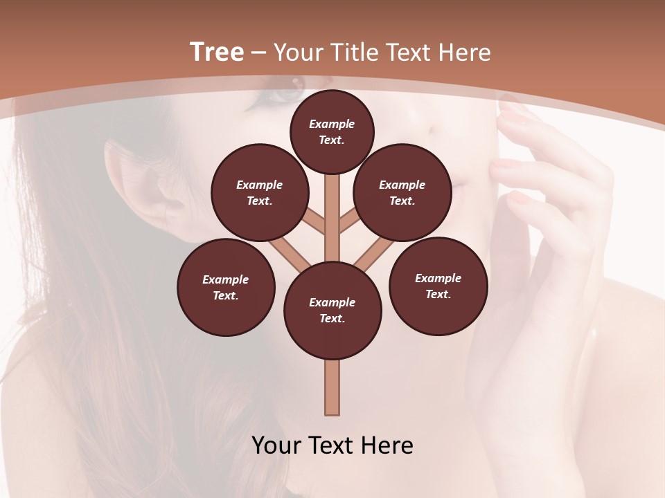 Skincare Happy Hair PowerPoint Template