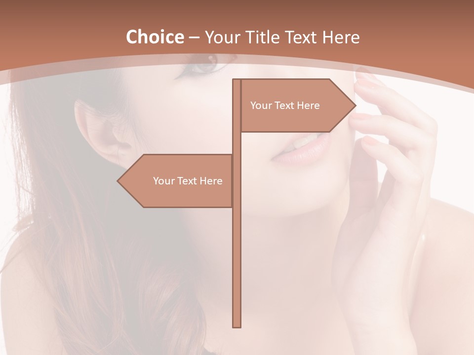 Skincare Happy Hair PowerPoint Template