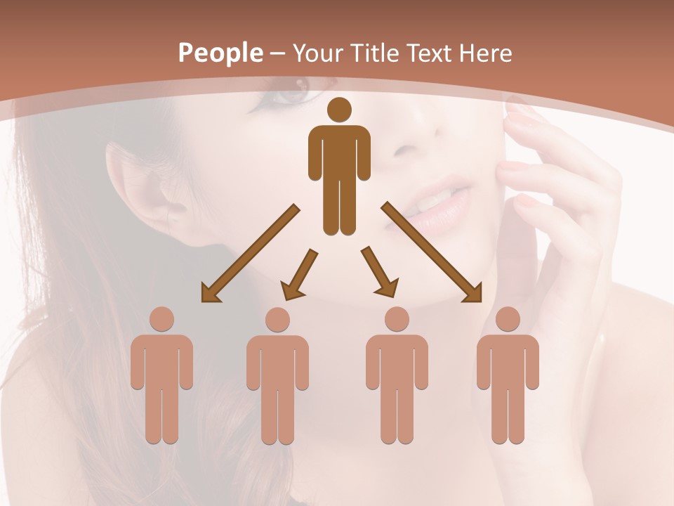 Skincare Happy Hair PowerPoint Template