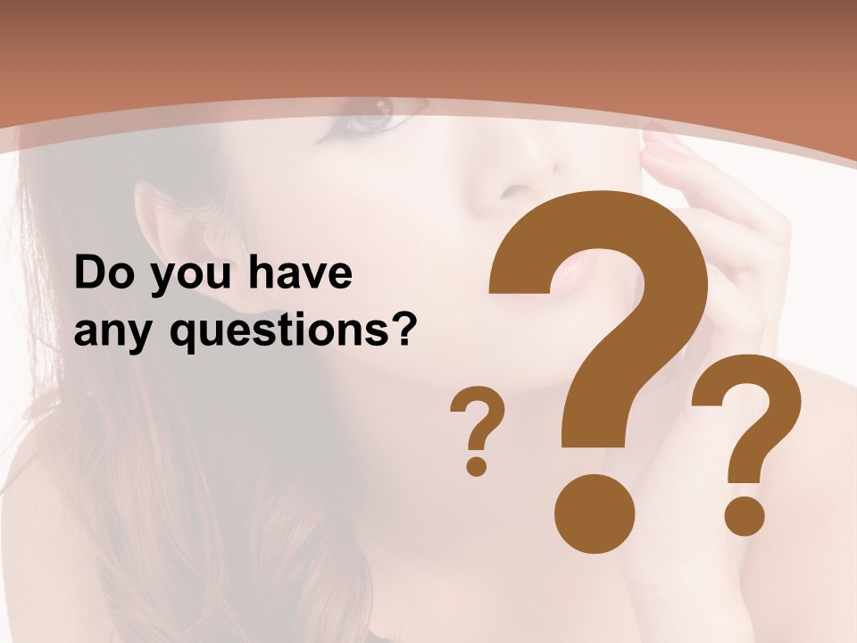 Skincare Happy Hair PowerPoint Template