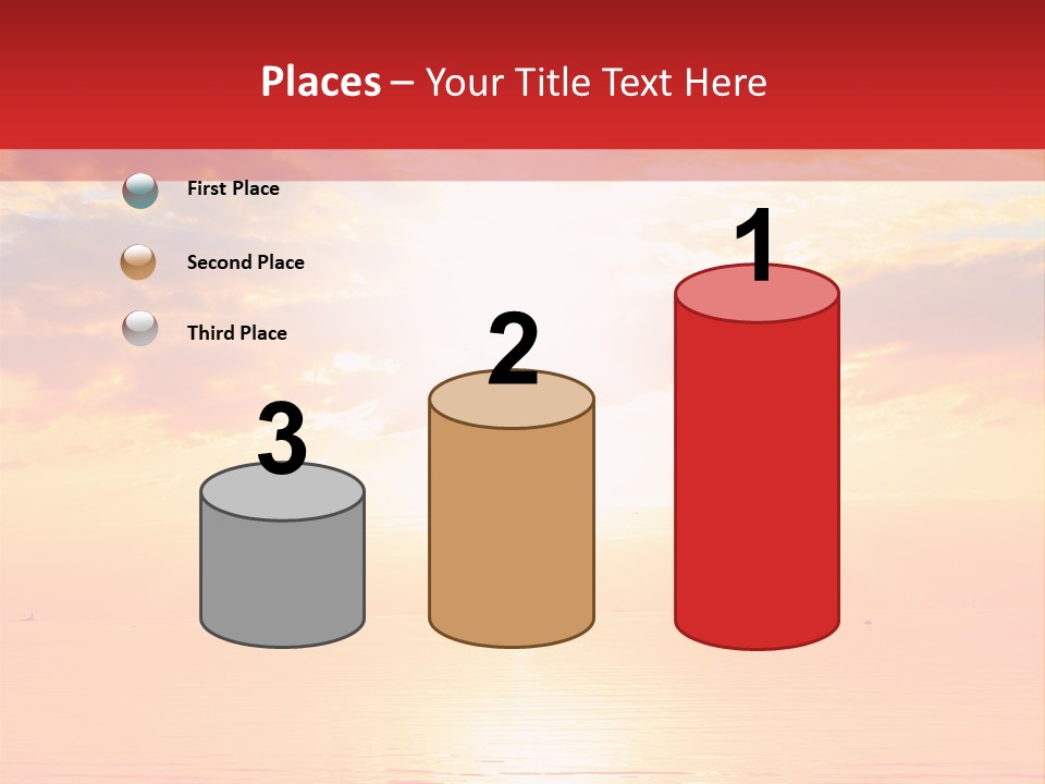 New Sunshine Wave PowerPoint Template