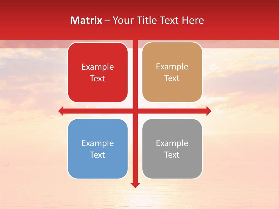 New Sunshine Wave PowerPoint Template
