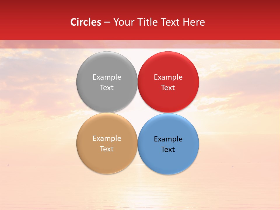 New Sunshine Wave PowerPoint Template