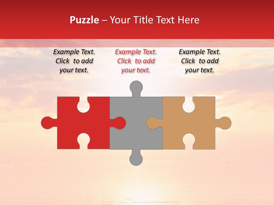 New Sunshine Wave PowerPoint Template