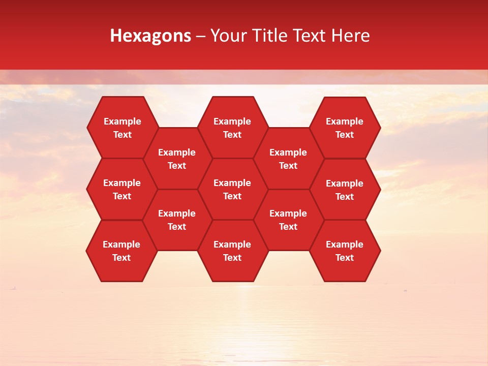 New Sunshine Wave PowerPoint Template