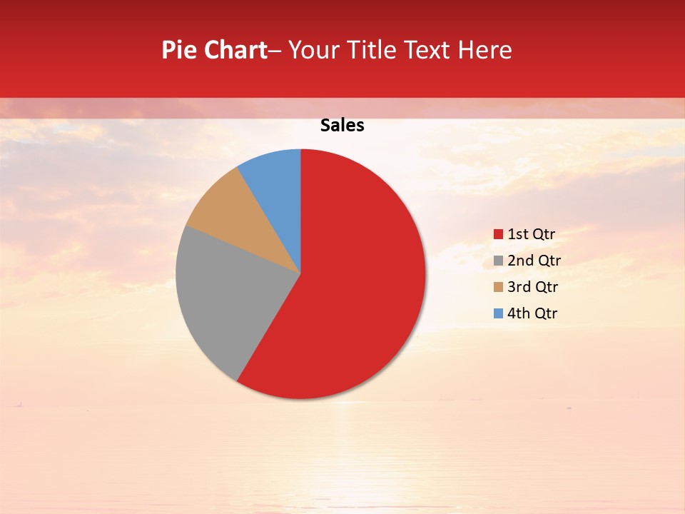 New Sunshine Wave PowerPoint Template