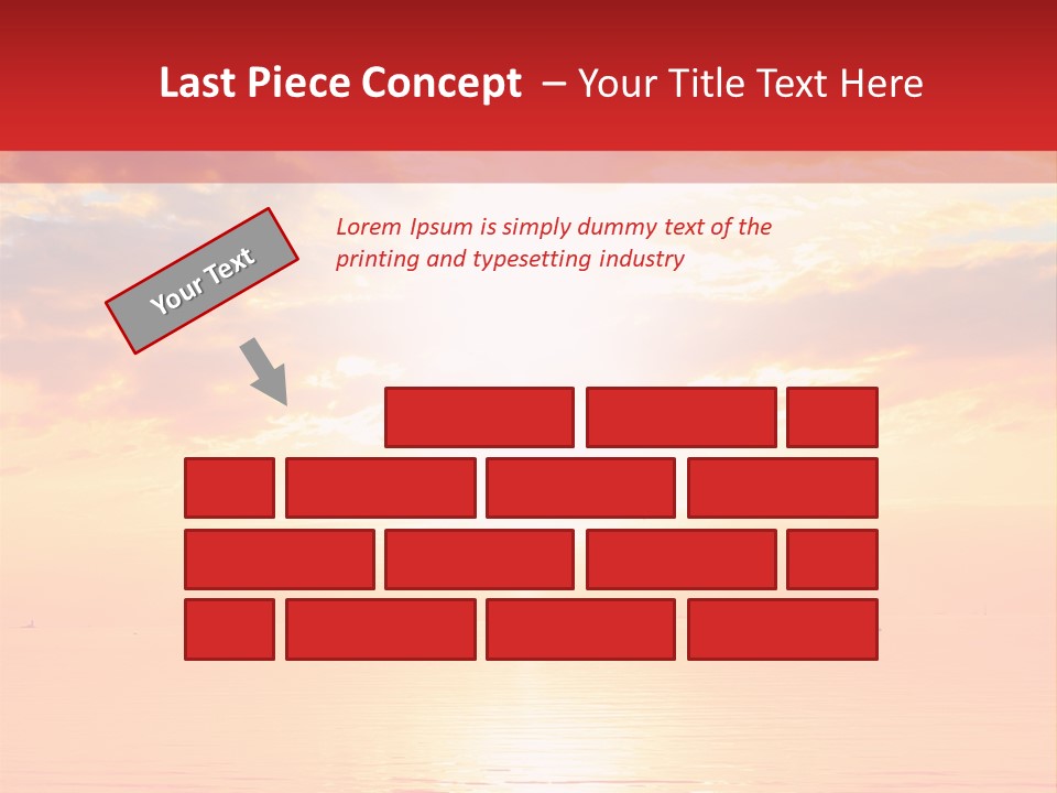 New Sunshine Wave PowerPoint Template