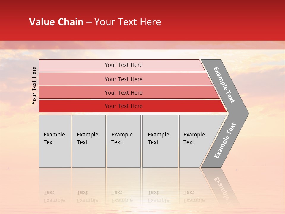 New Sunshine Wave PowerPoint Template