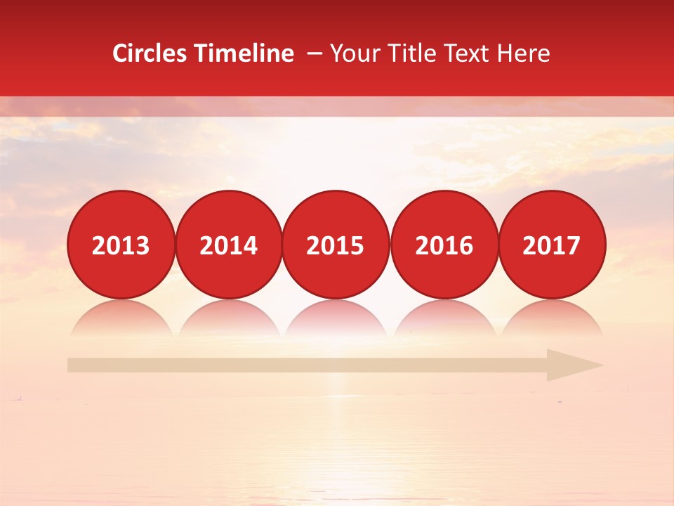 New Sunshine Wave PowerPoint Template