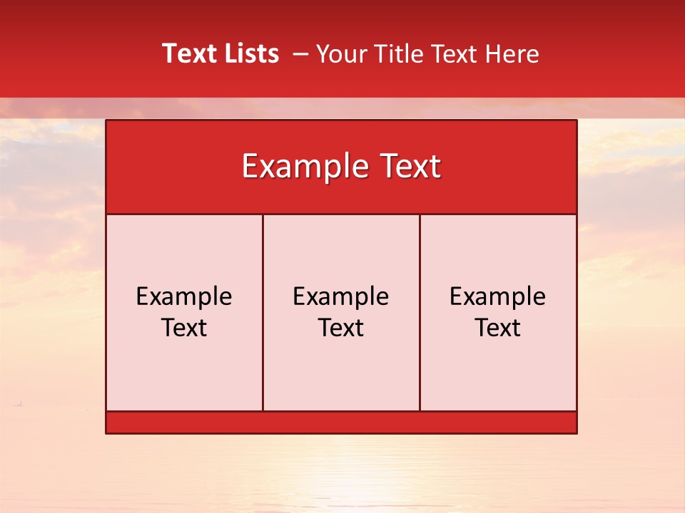 New Sunshine Wave PowerPoint Template