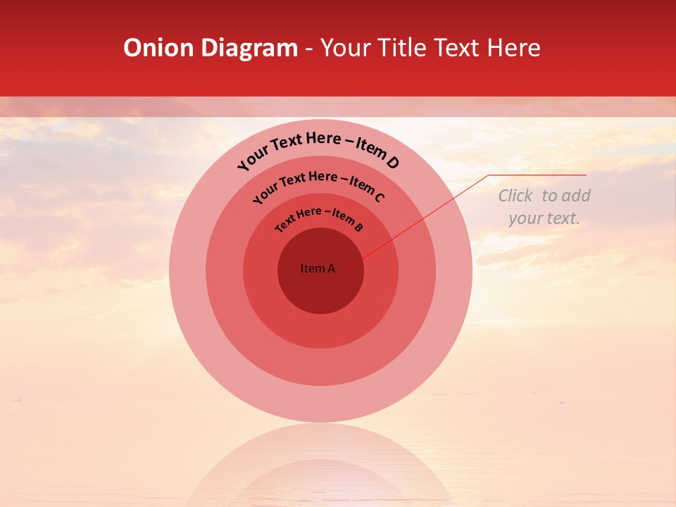 New Sunshine Wave PowerPoint Template