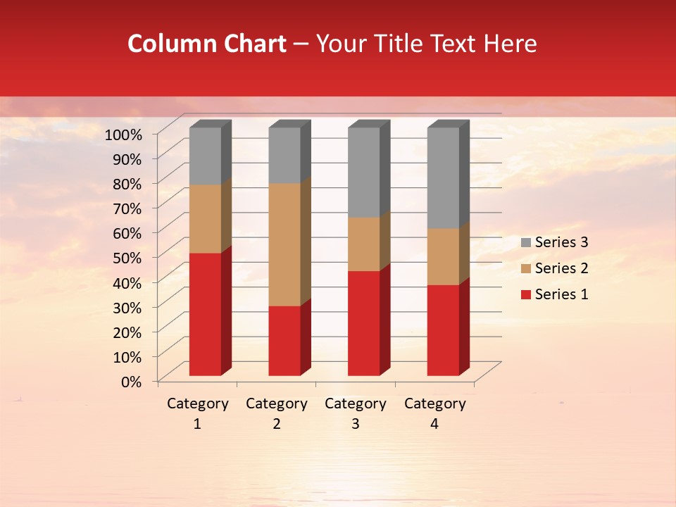 New Sunshine Wave PowerPoint Template