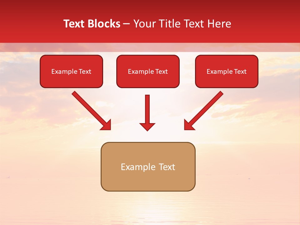 New Sunshine Wave PowerPoint Template