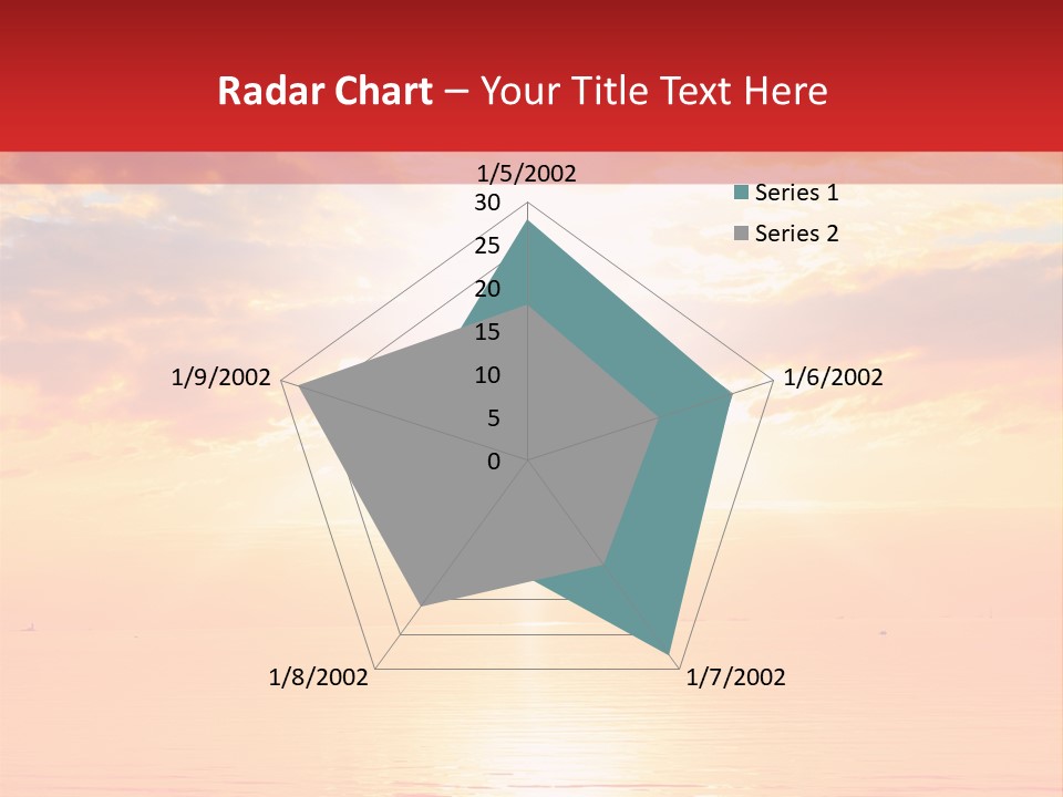 New Sunshine Wave PowerPoint Template