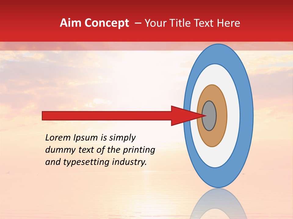 New Sunshine Wave PowerPoint Template