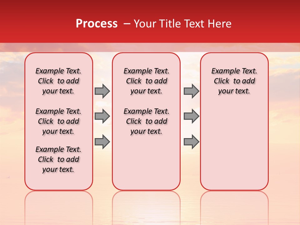 New Sunshine Wave PowerPoint Template