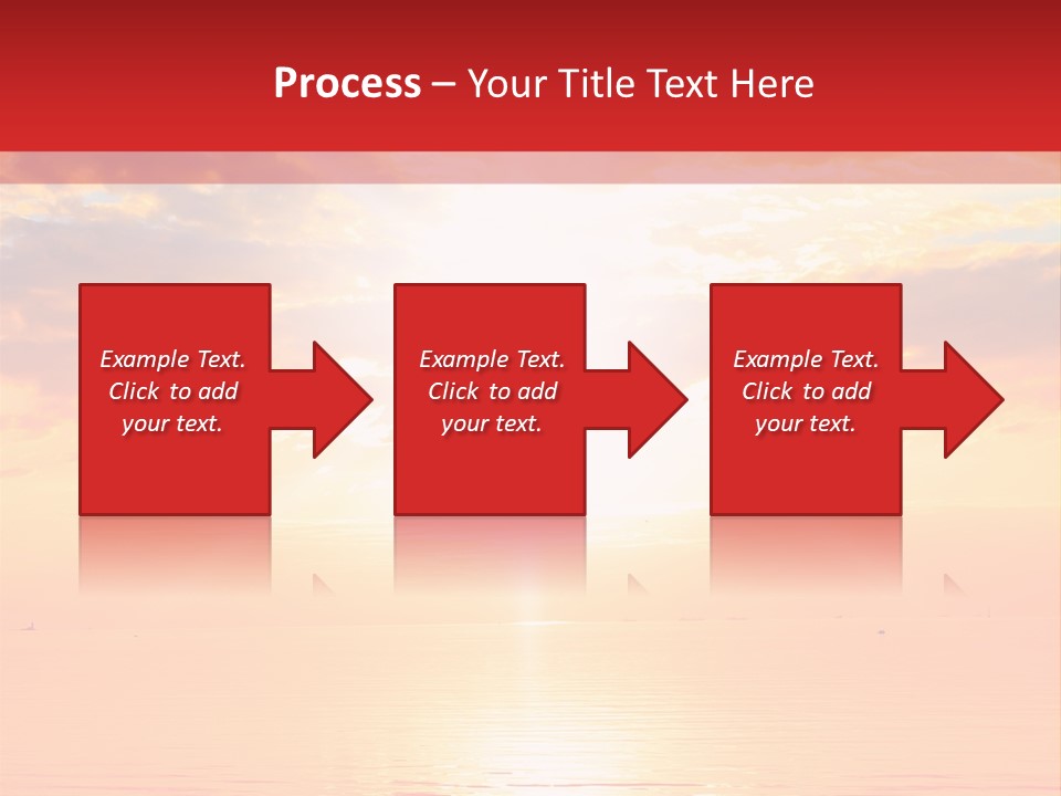 New Sunshine Wave PowerPoint Template