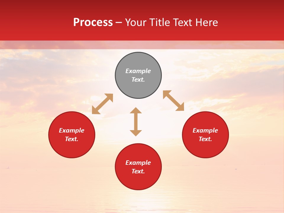 New Sunshine Wave PowerPoint Template