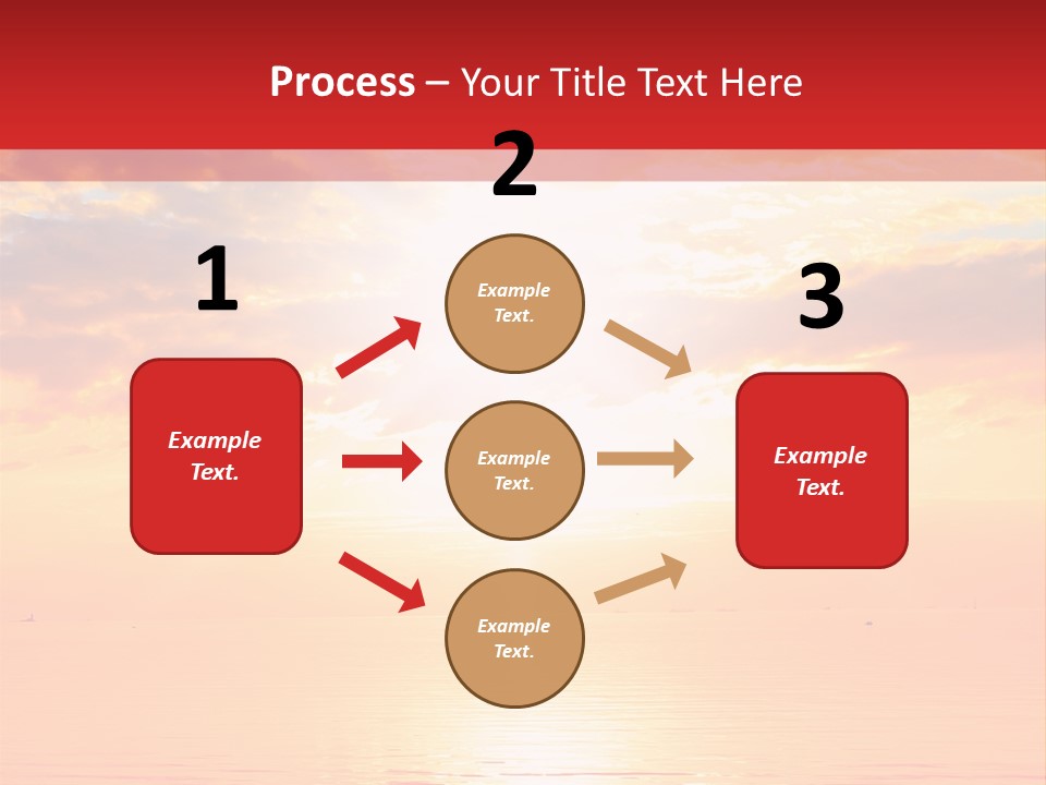 New Sunshine Wave PowerPoint Template