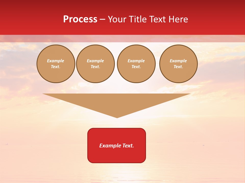 New Sunshine Wave PowerPoint Template