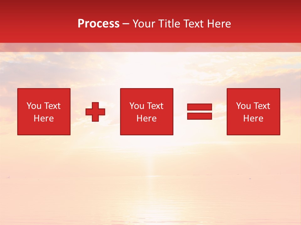 New Sunshine Wave PowerPoint Template