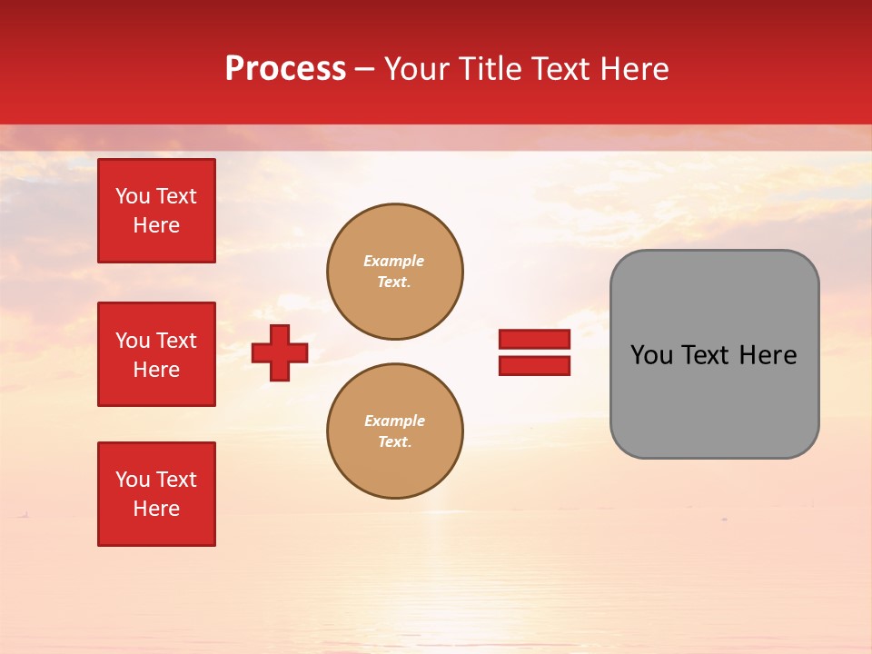 New Sunshine Wave PowerPoint Template