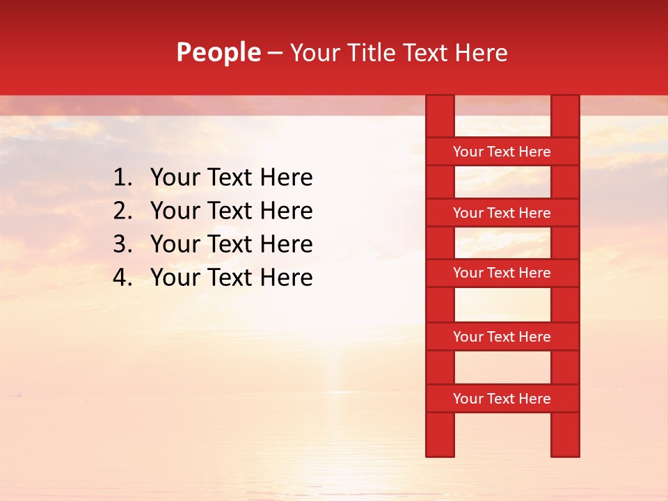New Sunshine Wave PowerPoint Template