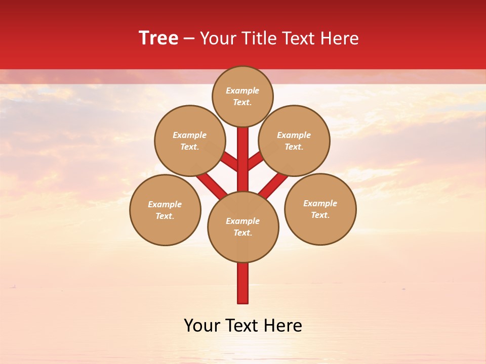 New Sunshine Wave PowerPoint Template