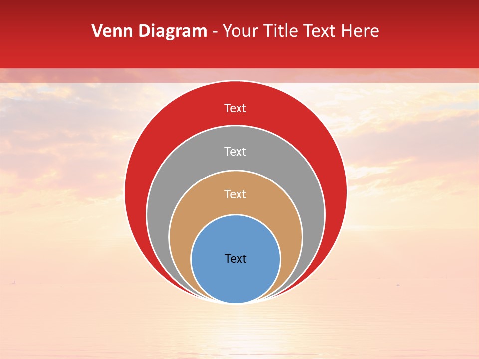 New Sunshine Wave PowerPoint Template
