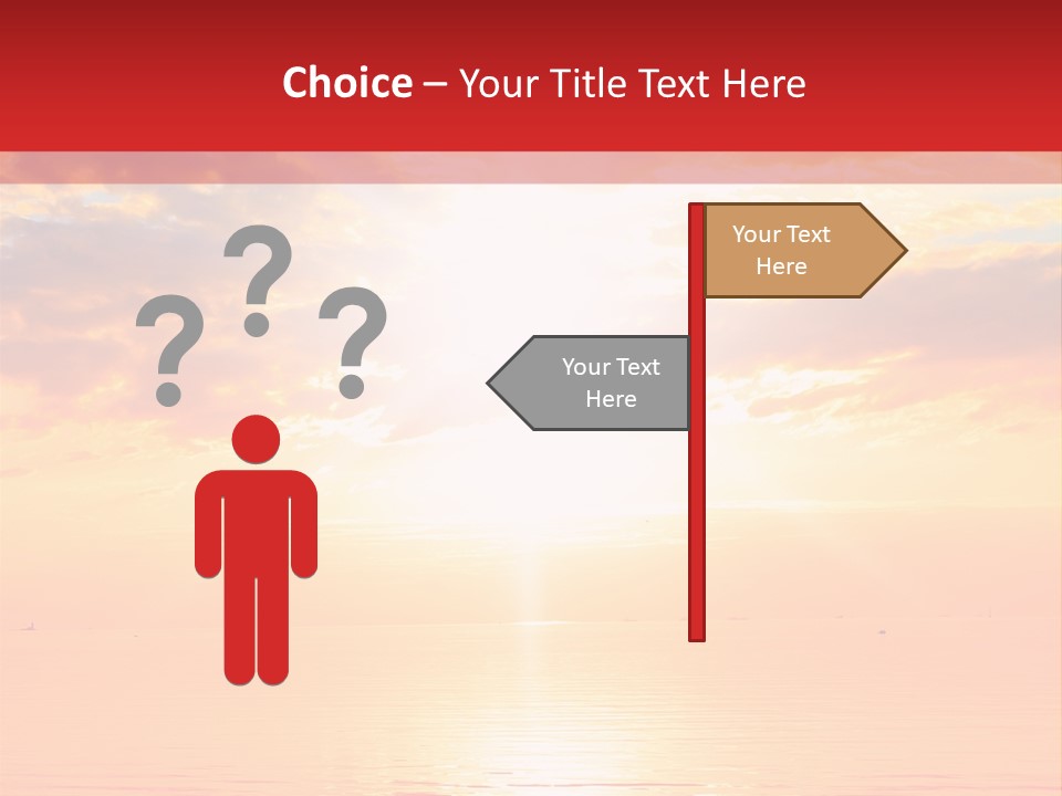 New Sunshine Wave PowerPoint Template