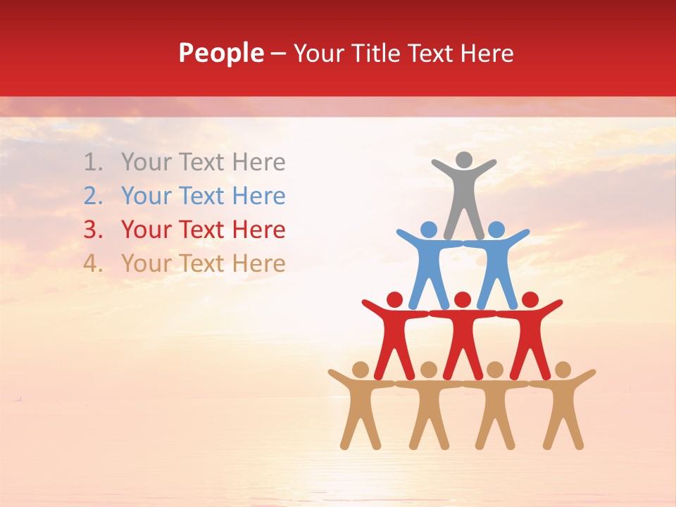 New Sunshine Wave PowerPoint Template