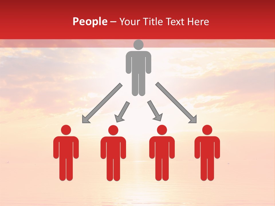 New Sunshine Wave PowerPoint Template