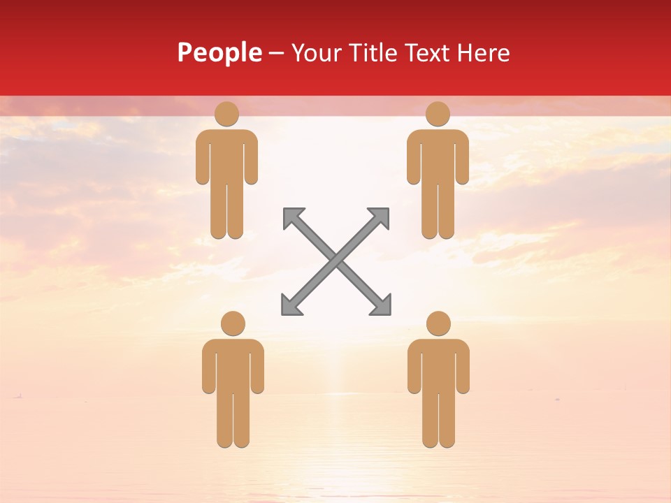 New Sunshine Wave PowerPoint Template