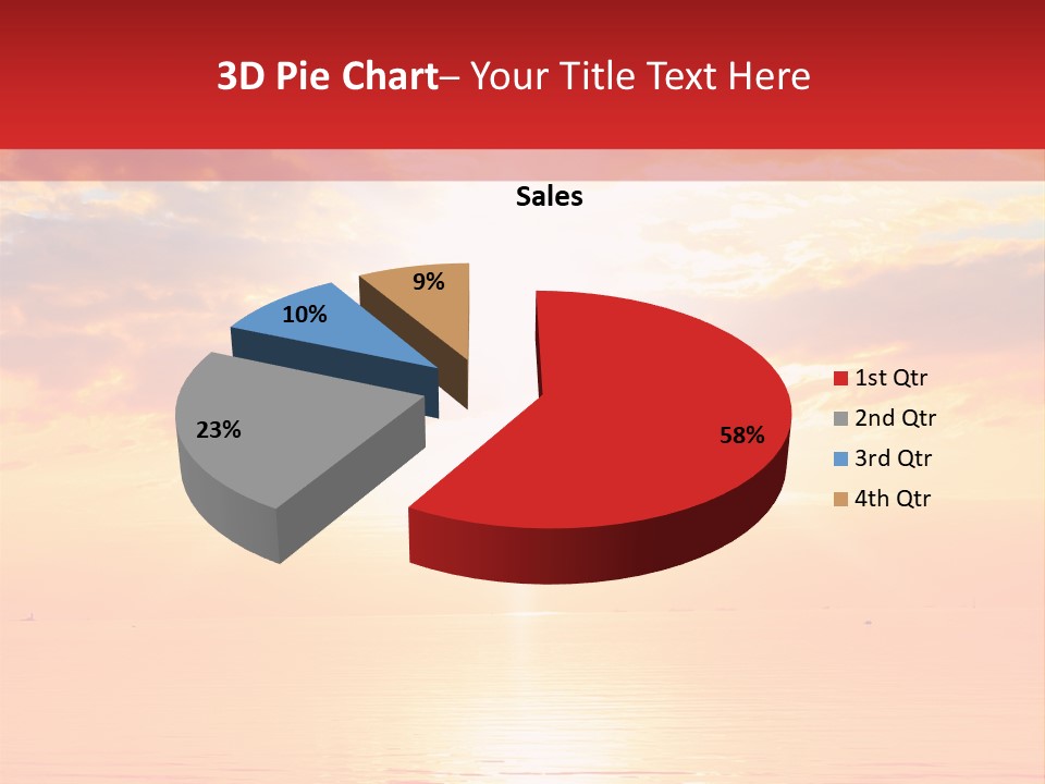 New Sunshine Wave PowerPoint Template