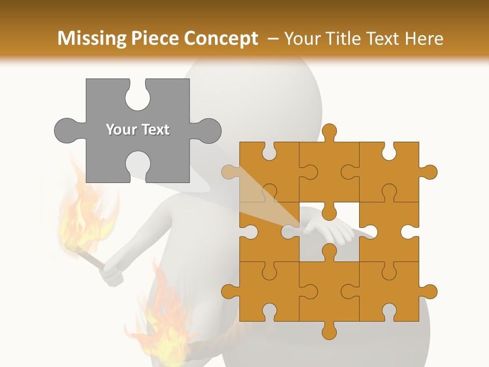 Character Businessman Different PowerPoint Template