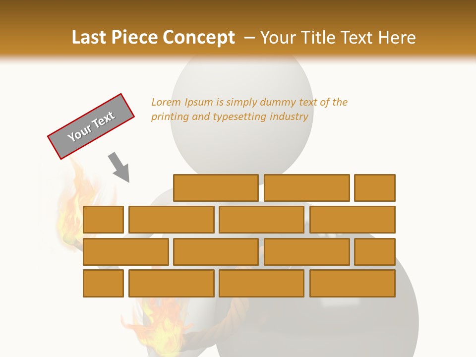 Character Businessman Different PowerPoint Template