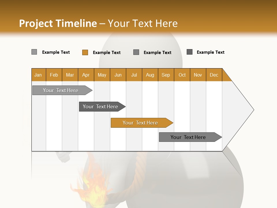Character Businessman Different PowerPoint Template