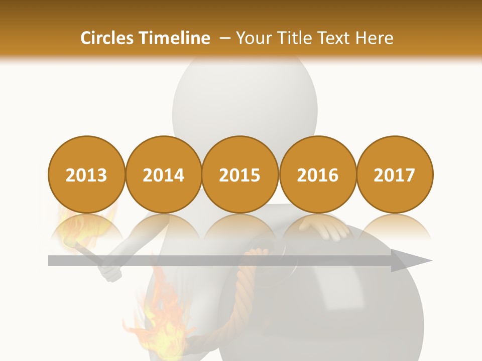 Character Businessman Different PowerPoint Template