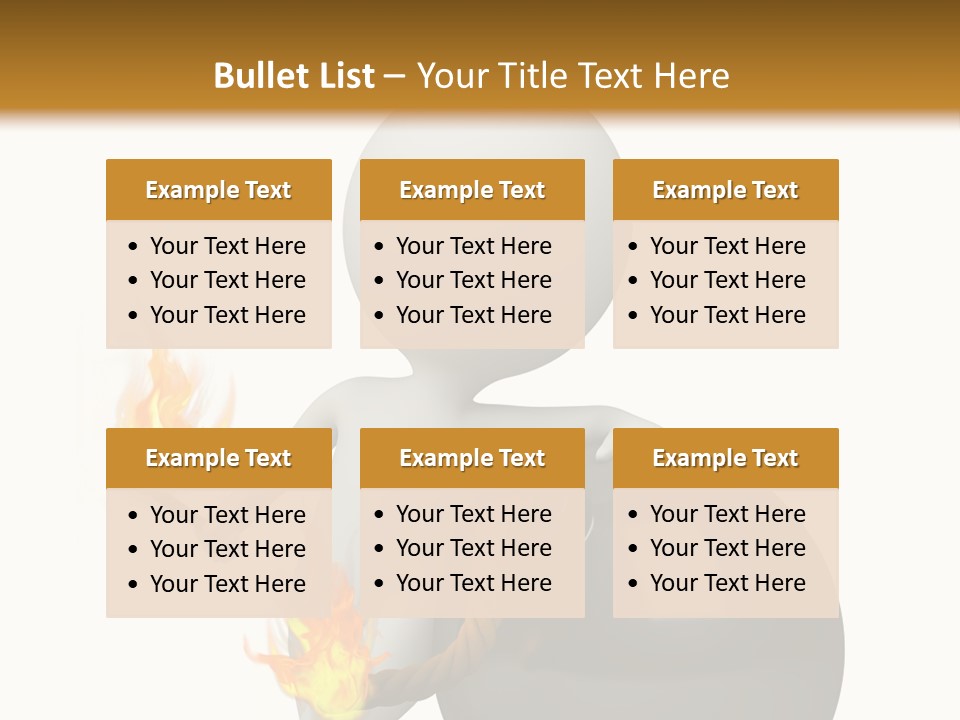 Character Businessman Different PowerPoint Template