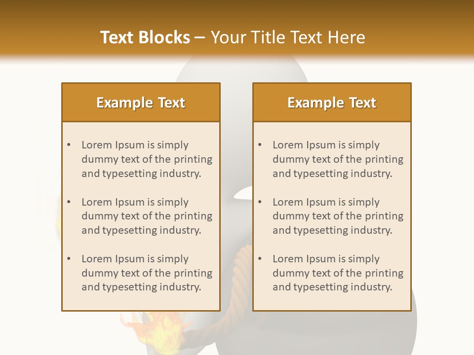Character Businessman Different PowerPoint Template