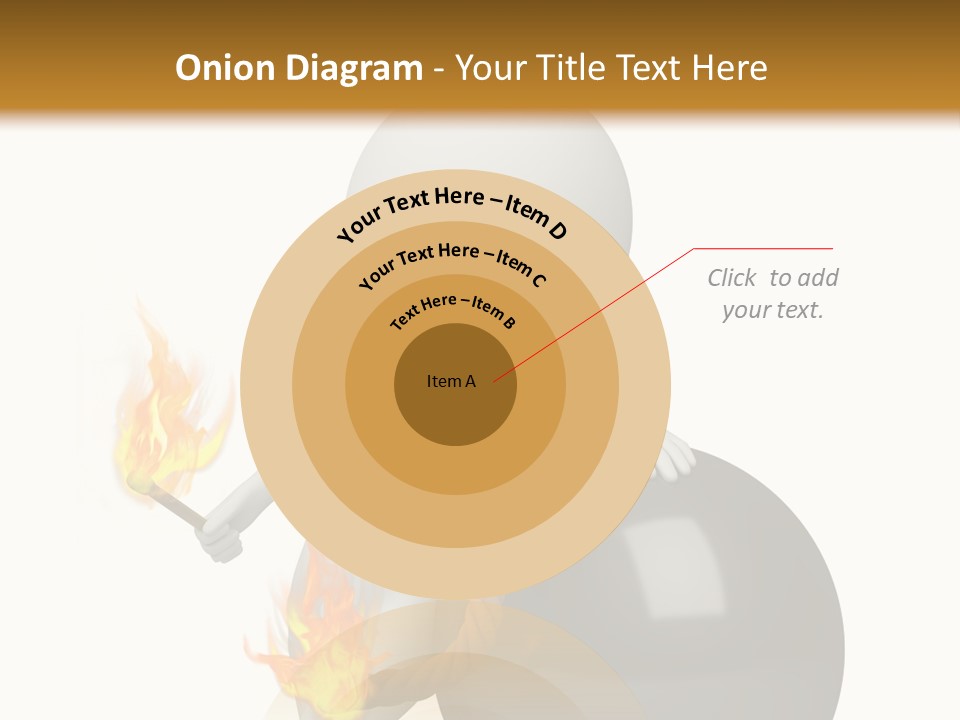 Character Businessman Different PowerPoint Template