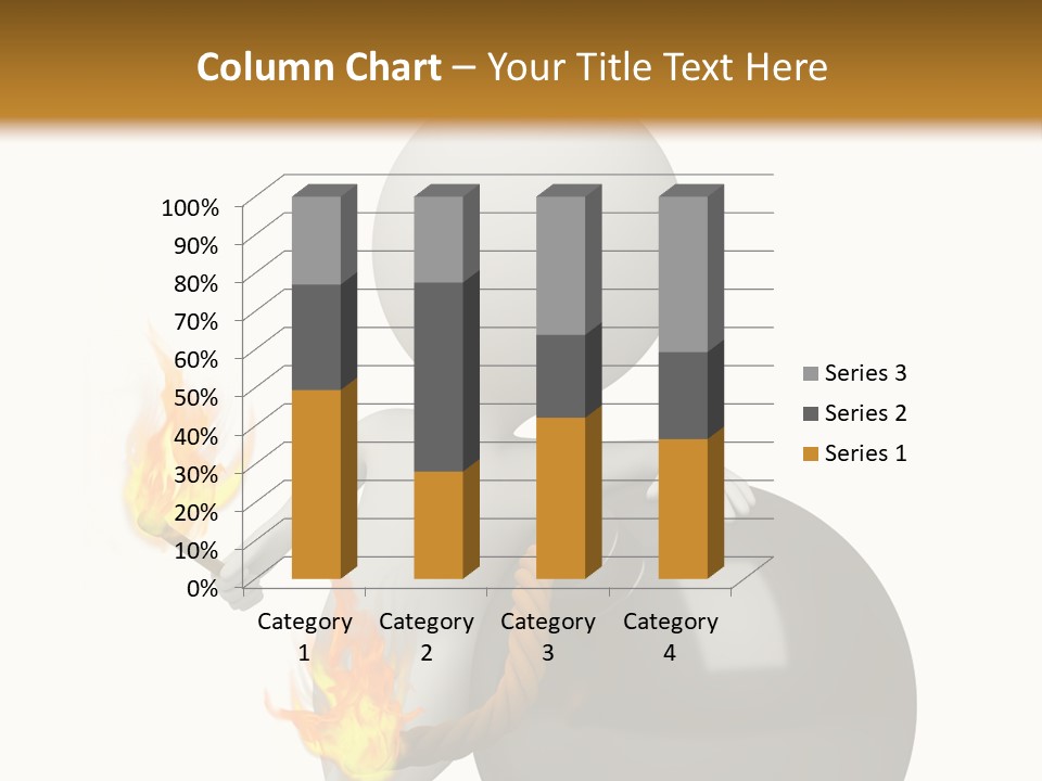 Character Businessman Different PowerPoint Template