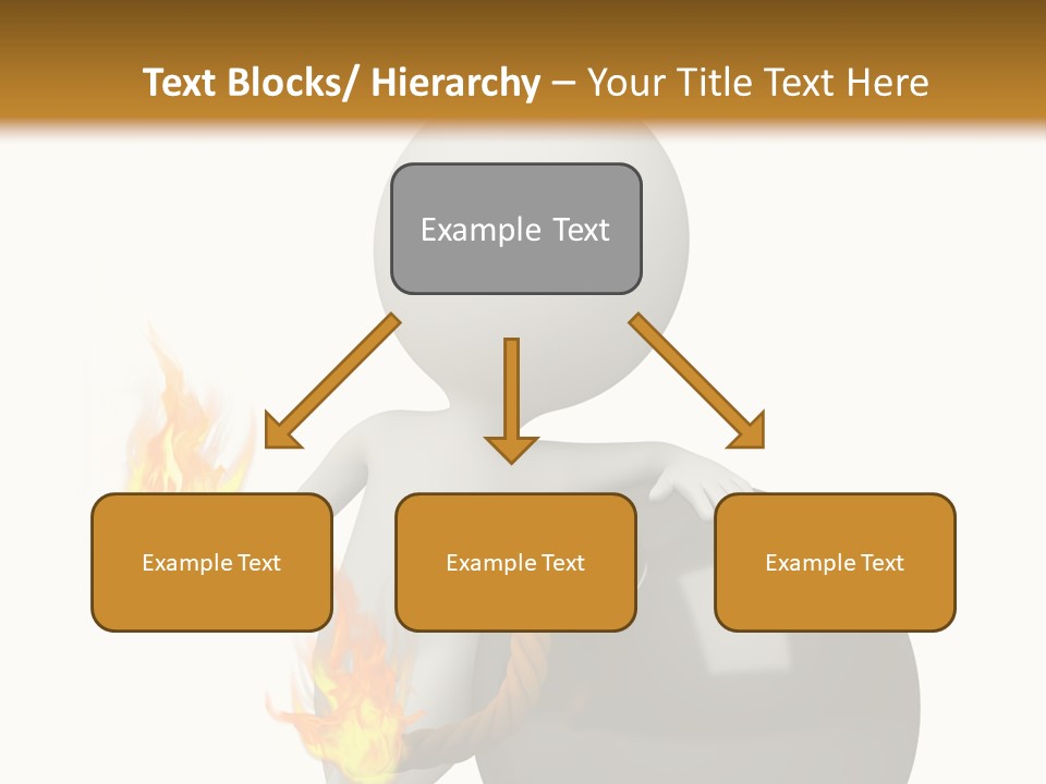 Character Businessman Different PowerPoint Template