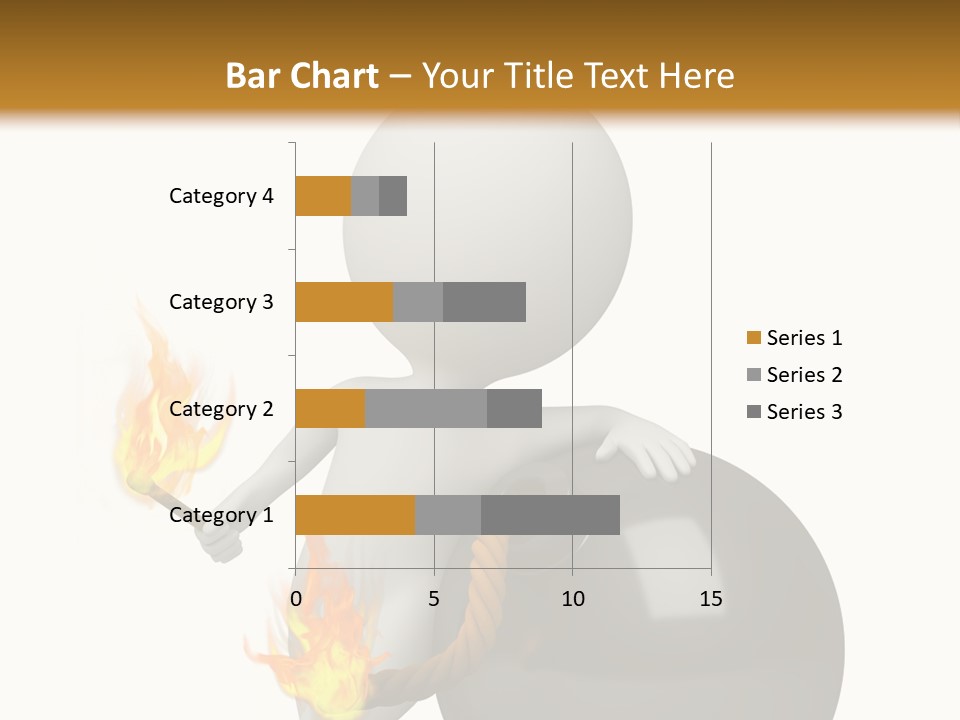 Character Businessman Different PowerPoint Template