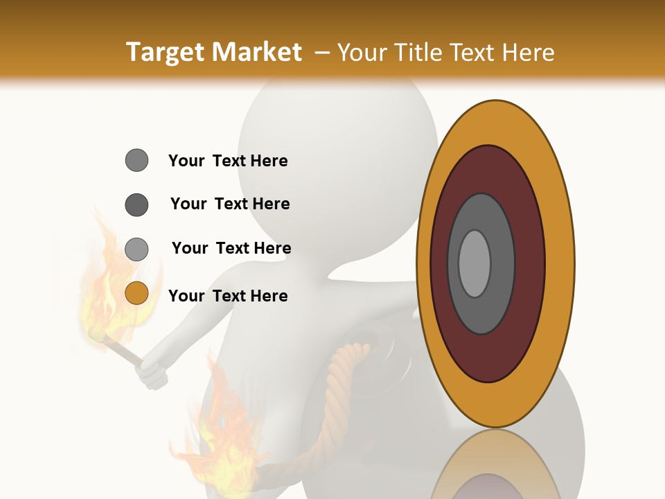 Character Businessman Different PowerPoint Template