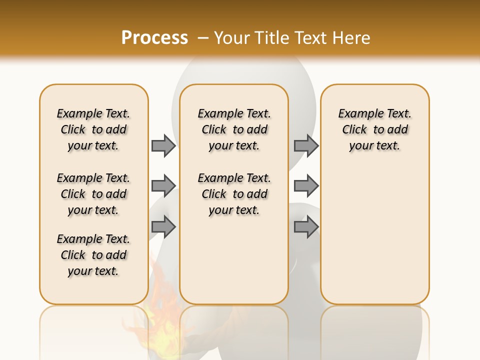 Character Businessman Different PowerPoint Template