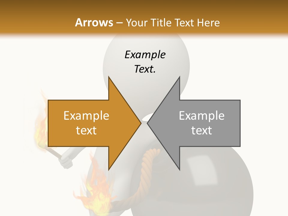 Character Businessman Different PowerPoint Template