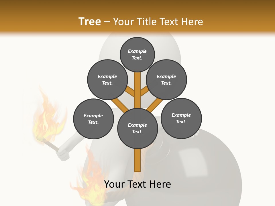 Character Businessman Different PowerPoint Template